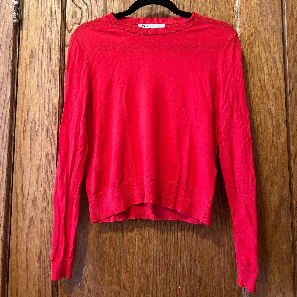Zara Red Sweater